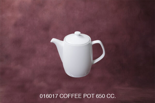 White Ware - Coffee/ Tea Pot 650 cc.