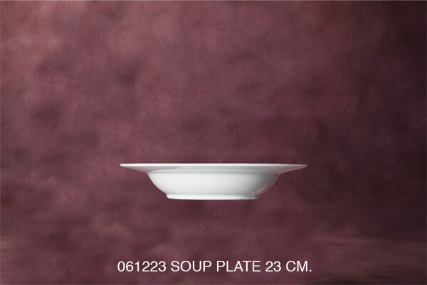 White Ware - Soup Plate 23 cm.