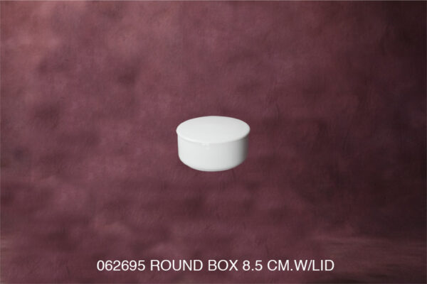 1062695 Round Box Set 8.5 cm.