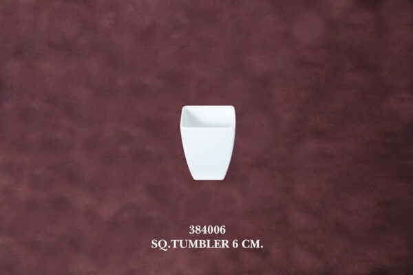 1384006 Square Tumbler 6 cm.