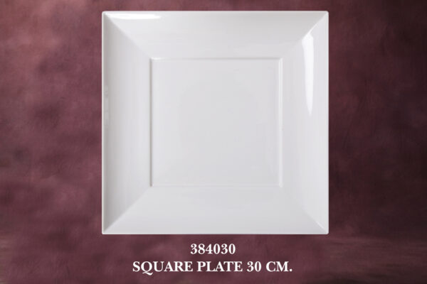 1384030 Square Plate 30 cm.