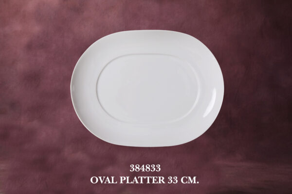 1384833 Oval Platter 33 cm.