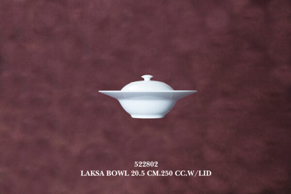 1522802 Laksa Bowl 20.5 cm. with Lid (250 cc.)