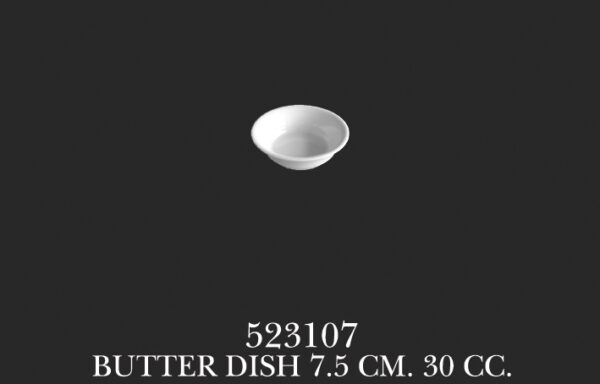 1523107 - Butter Dish 7.5 cm. (30 cc.)